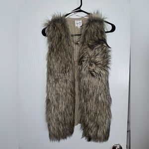 Women’s fur vest. XSmall.
